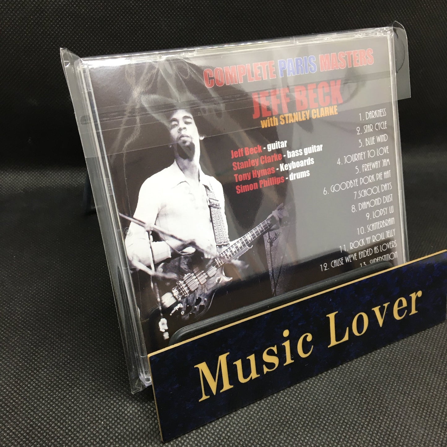 JEFF BECK with STANLEY CLARKE / COMPLETE PARIS MASTERS (1CDR)