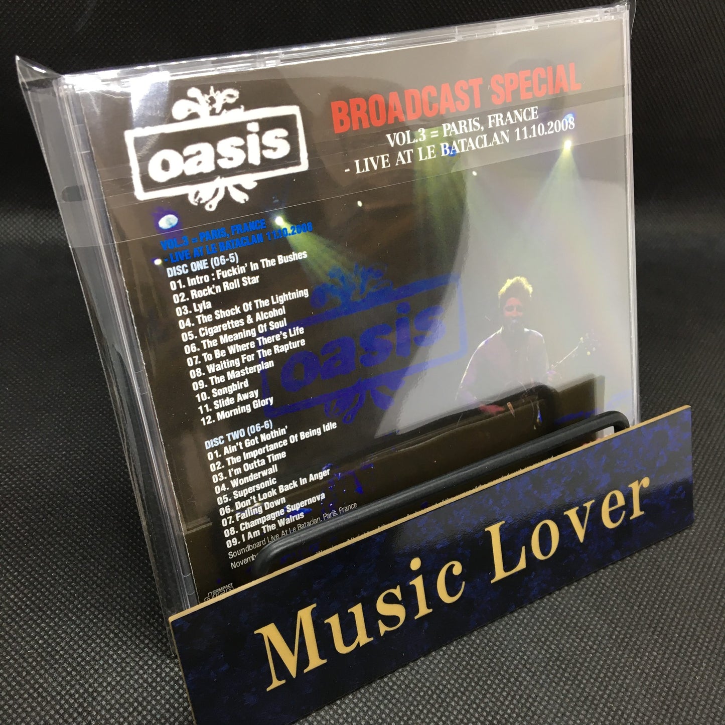 OASIS / BROADCAST SPECIAL VOL.3 STEREO SOUNDBOARD (2CDR)