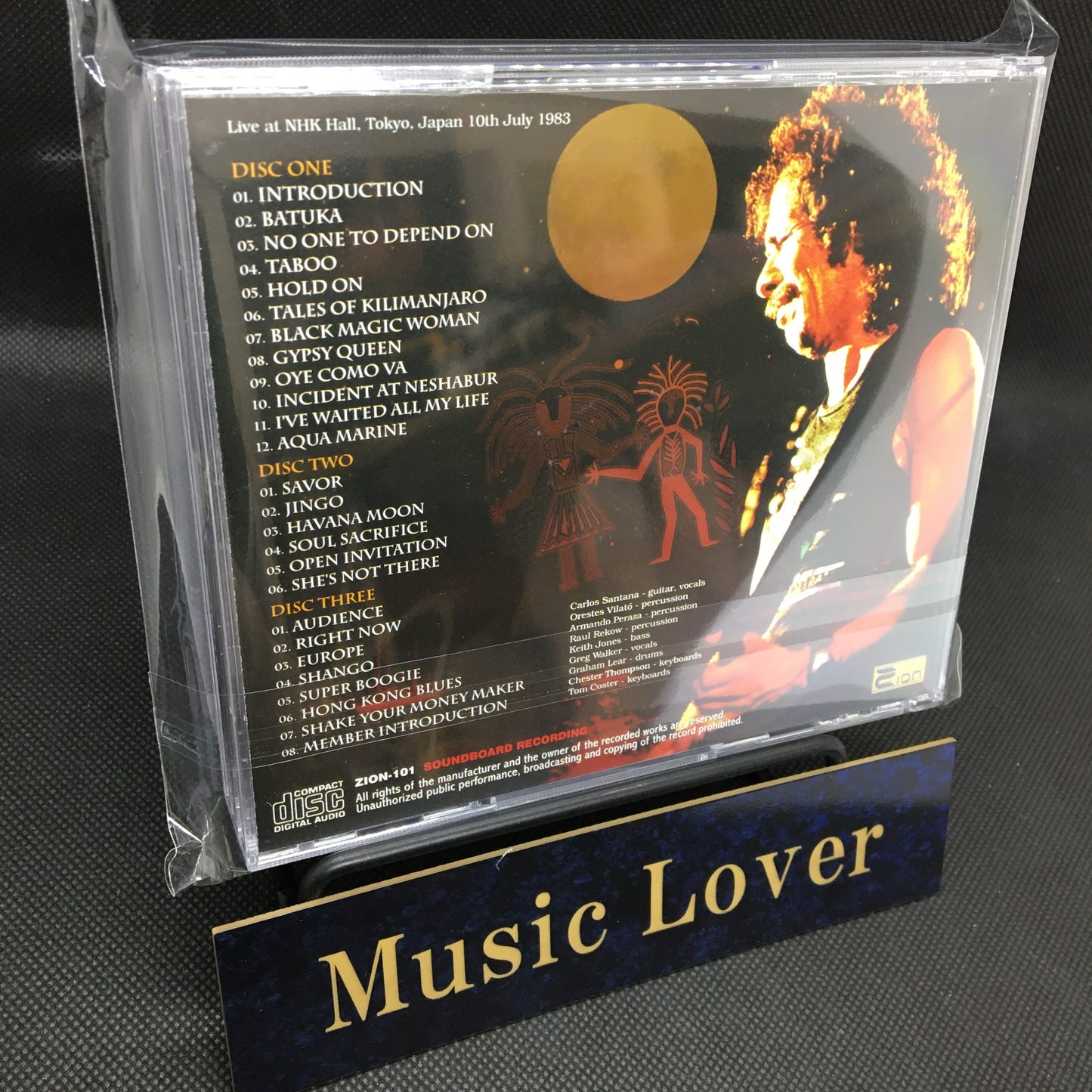 SANTANA / TOKYO 1983 SOUNDBOARD (3CD)