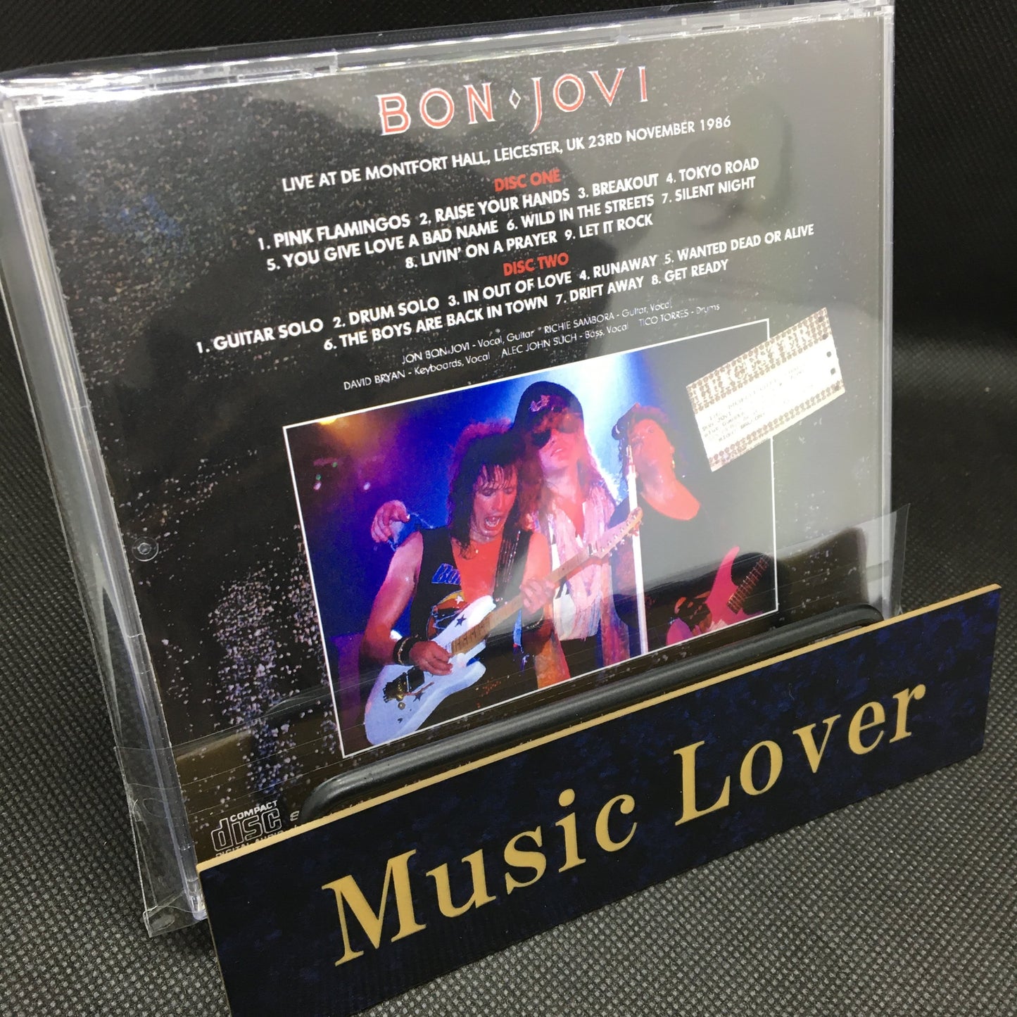 BON JOVI / LEICESTER 1986 (2CDR)
