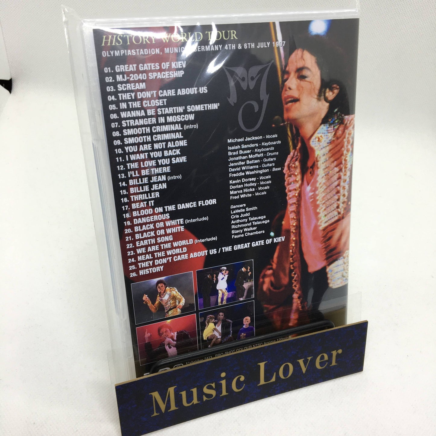 MICHAEL JACKSON / MUNICH 1997 ZDF RE-BROADCAST (1DVDR)