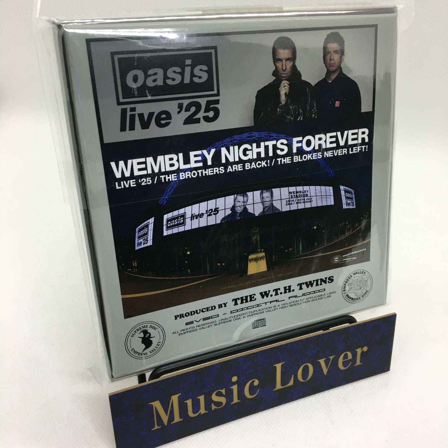 OASIS / WEMBLEY NIGHTS FOREVER (4CD) Booklet Box Empress Valley IEM SOUNDBOARD!