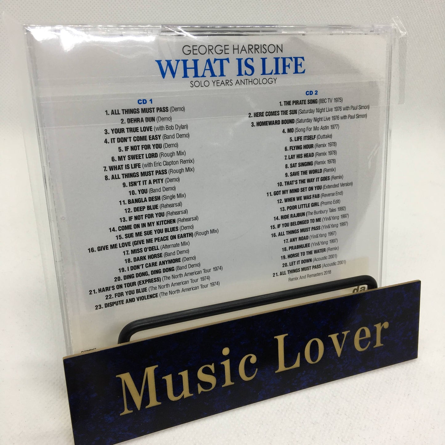 George Harrison What Is Life Solo Years Anthology CD 2 Discs 44 Tracks Music F/S