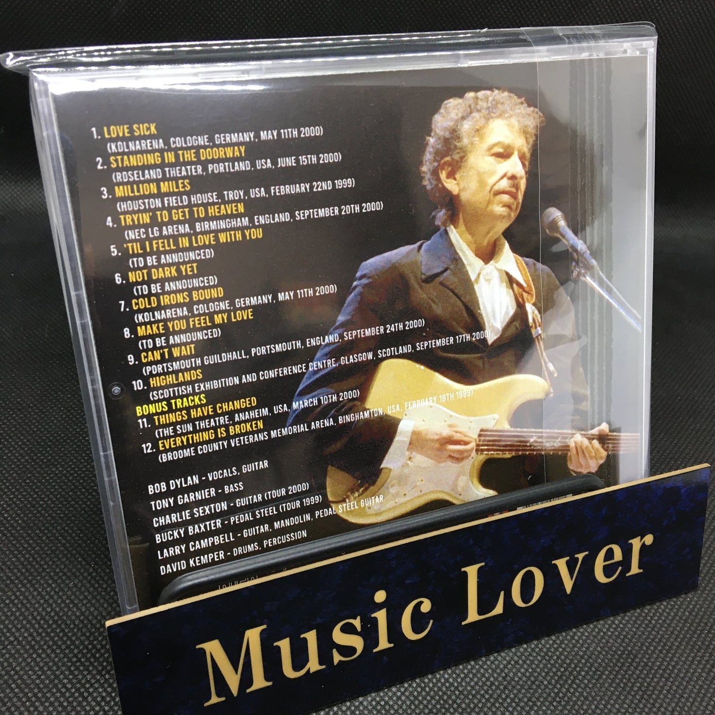 BOB DYLAN / Time Out Of Mind Live 1999-2000 (1CDR)
