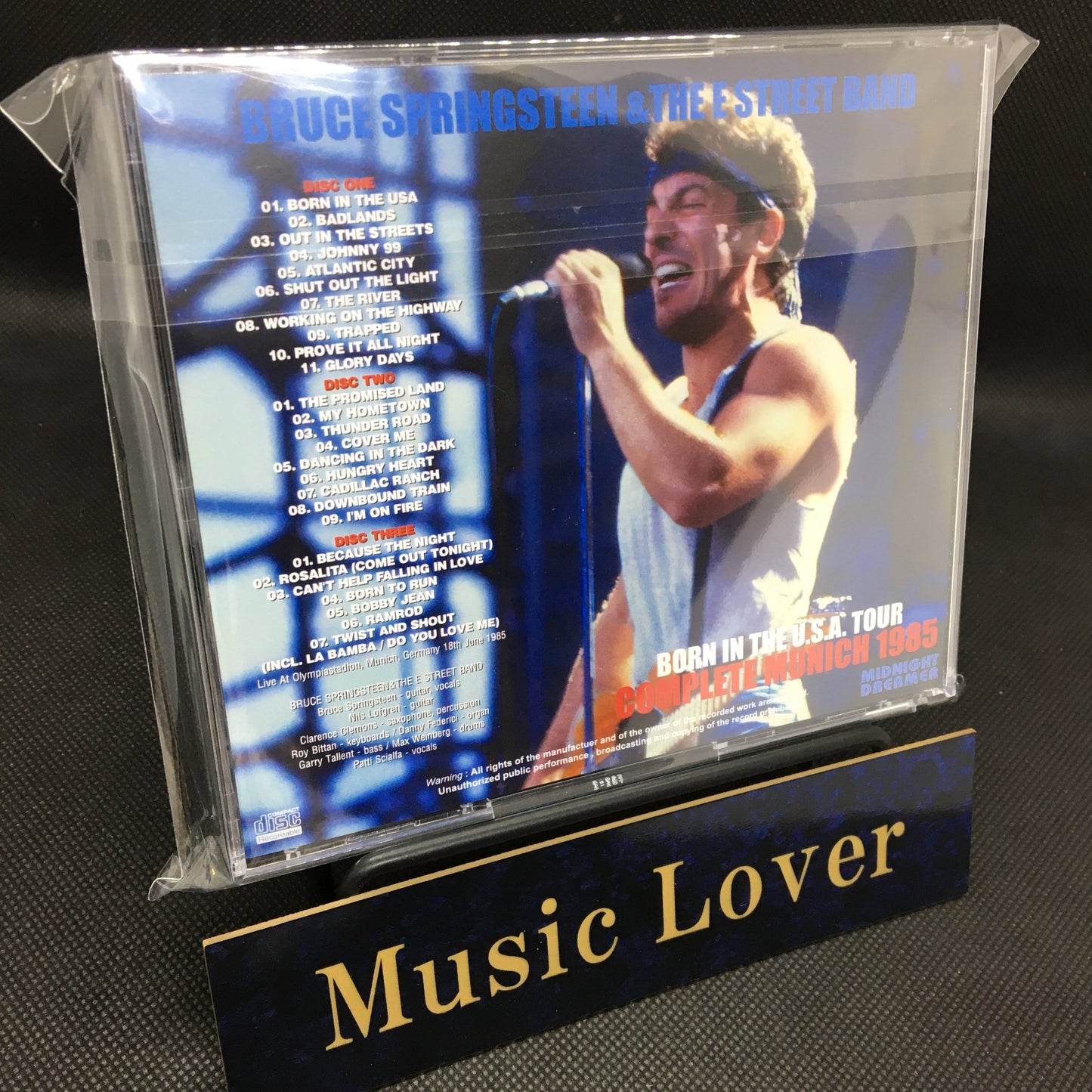 BRUCE SPRINGSTEEN & THE E STREET BAND / COMPLETE MUNICH 1985 BORN IN THE U.S.A. TOUR (3CDR)