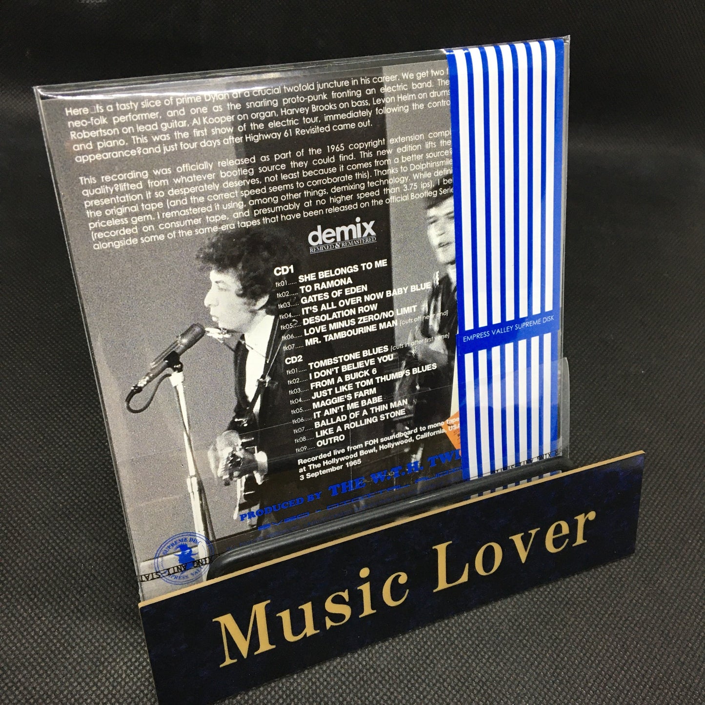 BOB DYLAN / LIVE AT THE BOWL ‘65 (2CD) Hollywood Bowl Demix