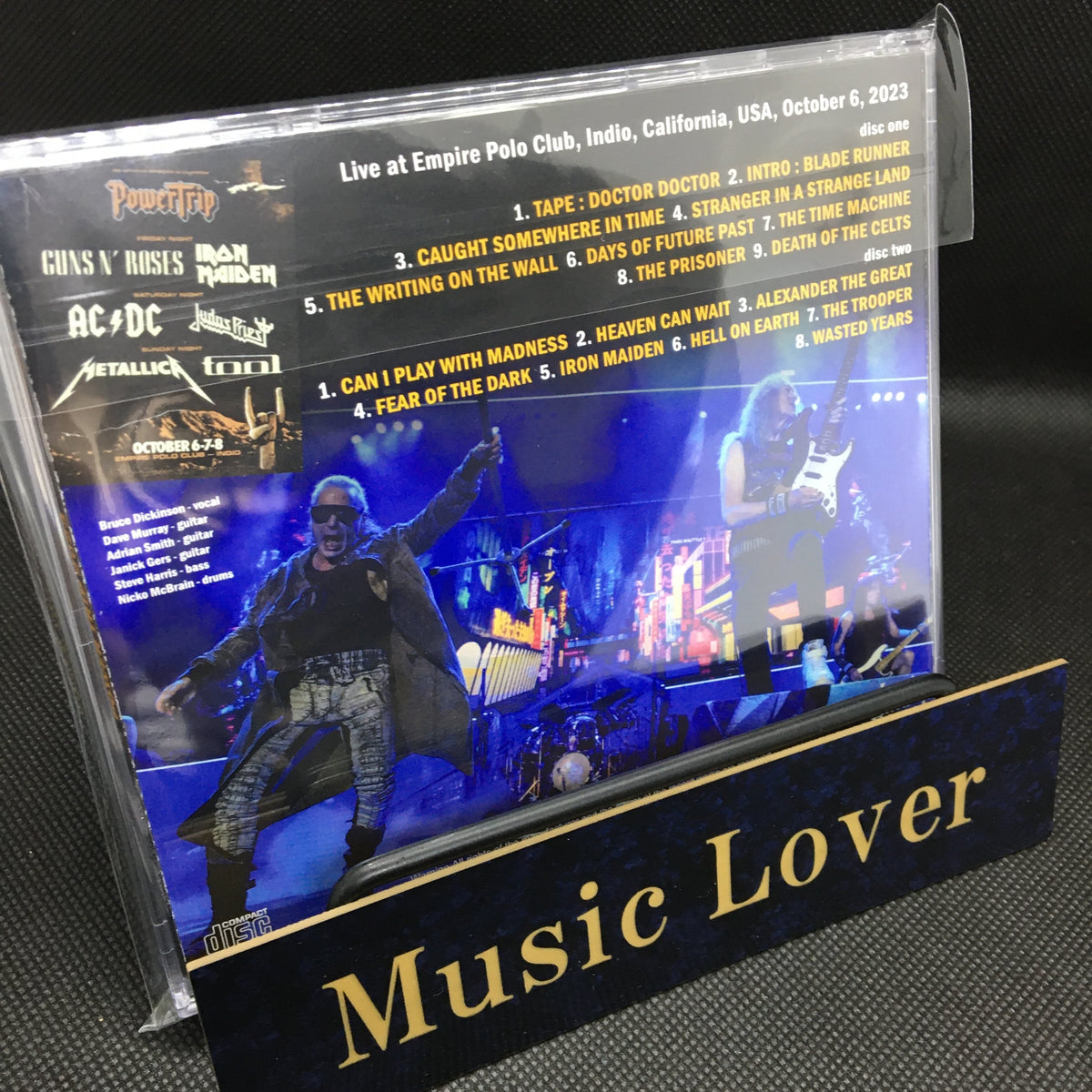 IRON MAIDEN / POWER TRIP 2023 (2CDR)