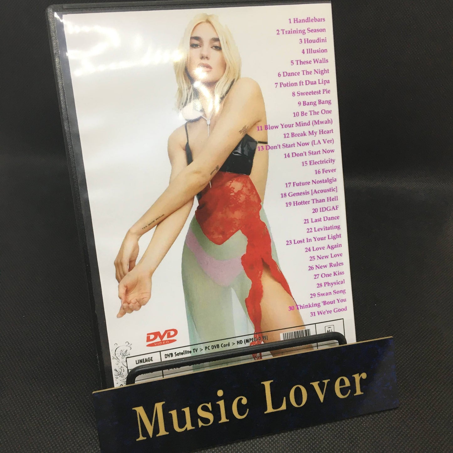Dua Lipa / Music Video Collection 2025 Handlebars (1DVD)