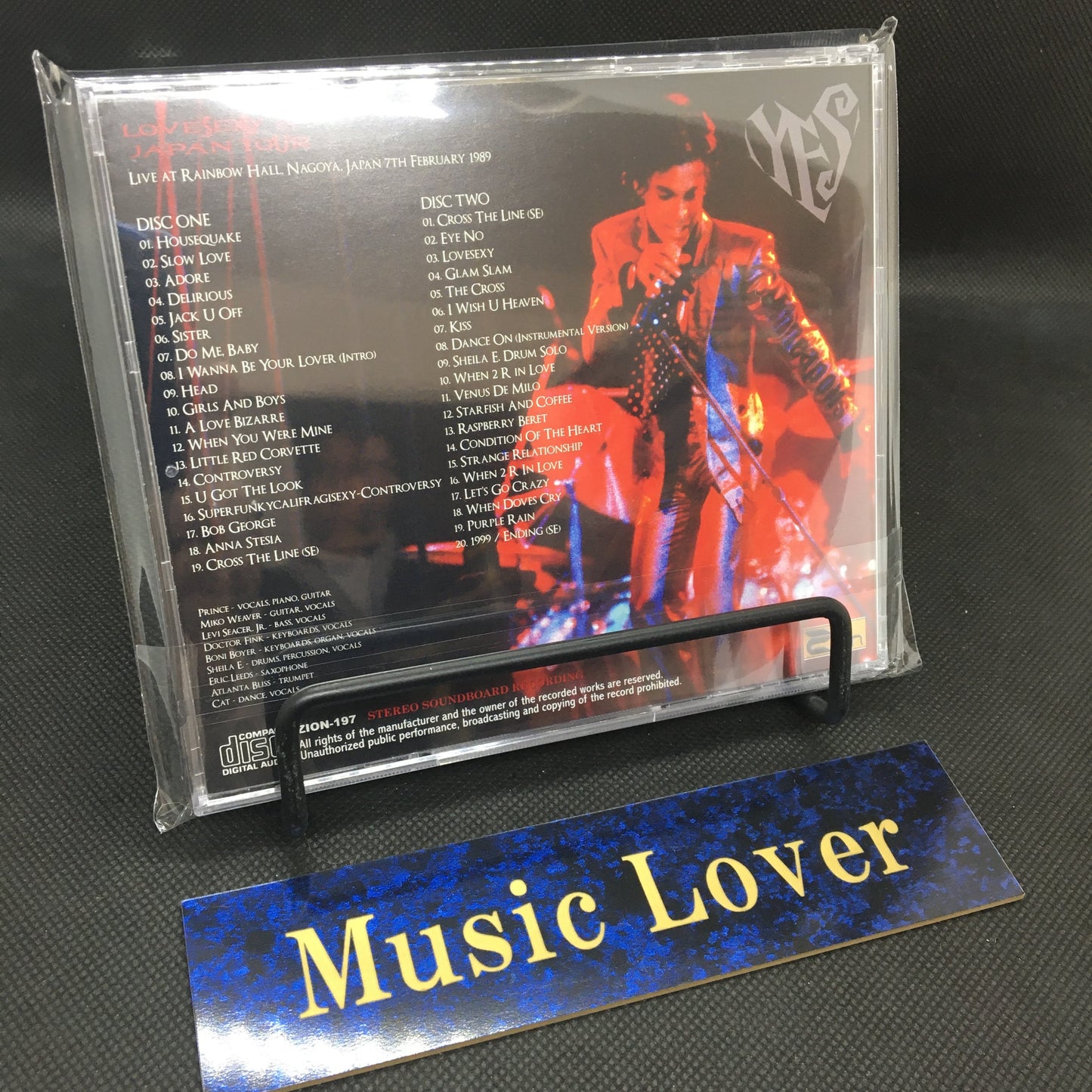 PRINCE / NAGOYA 1989 1ST NIGHT STEREO SOUNDBOARD (2CD)