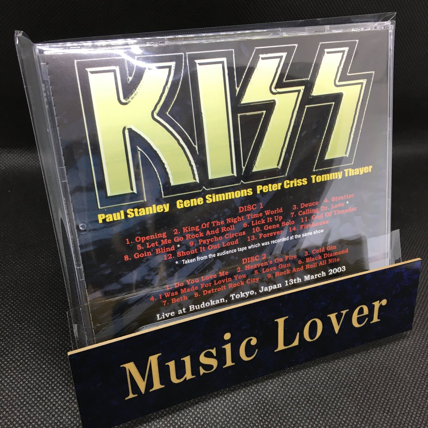 KISS / ALIVE AT BUDOKAN 2003 STEREO SOUNDBOARD (2CD)