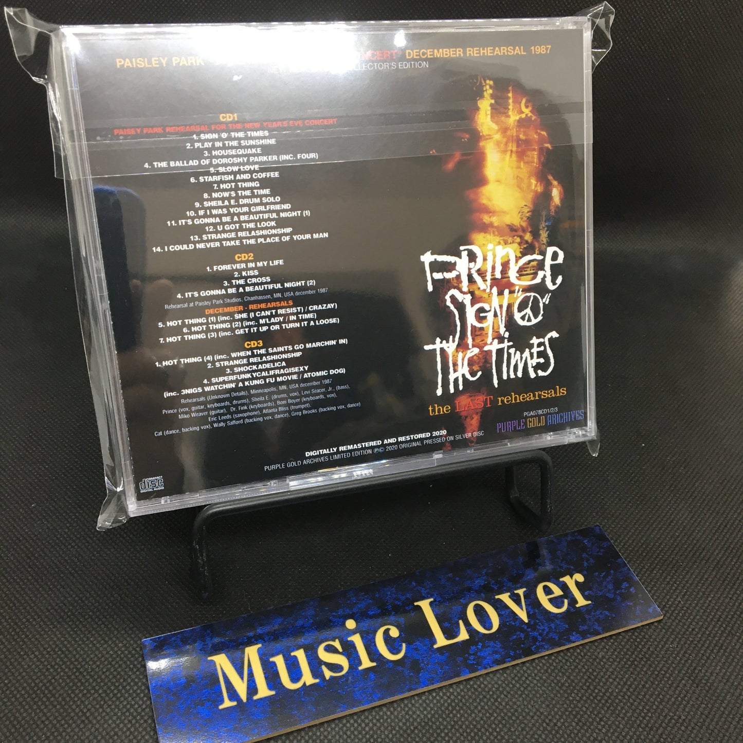 PRINCE / SIGN 'O' THE TIMES THE LAST REHEARSALS (3CD)