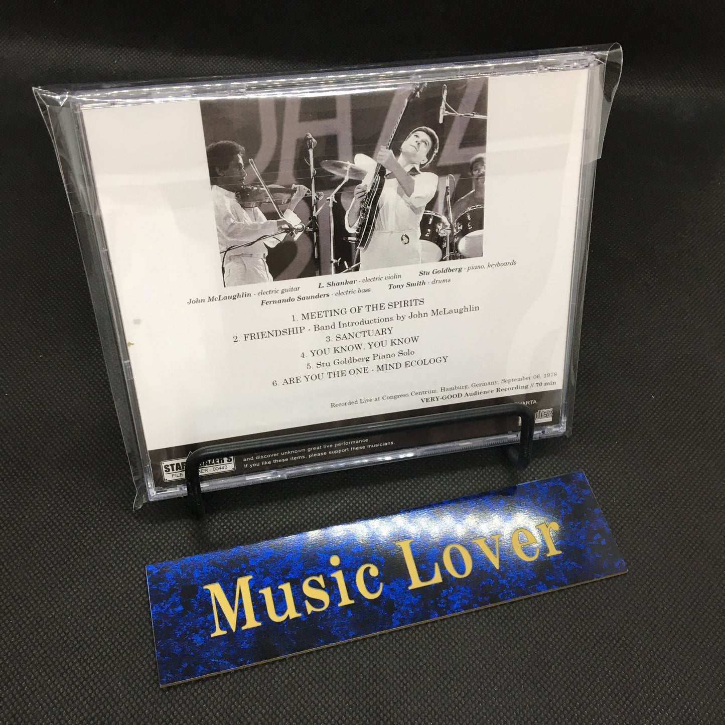 JOHN McLAUGHLIN & THE ONE TRUTH BAND / LIVE IN HAMBURG 1978 (1CDR)