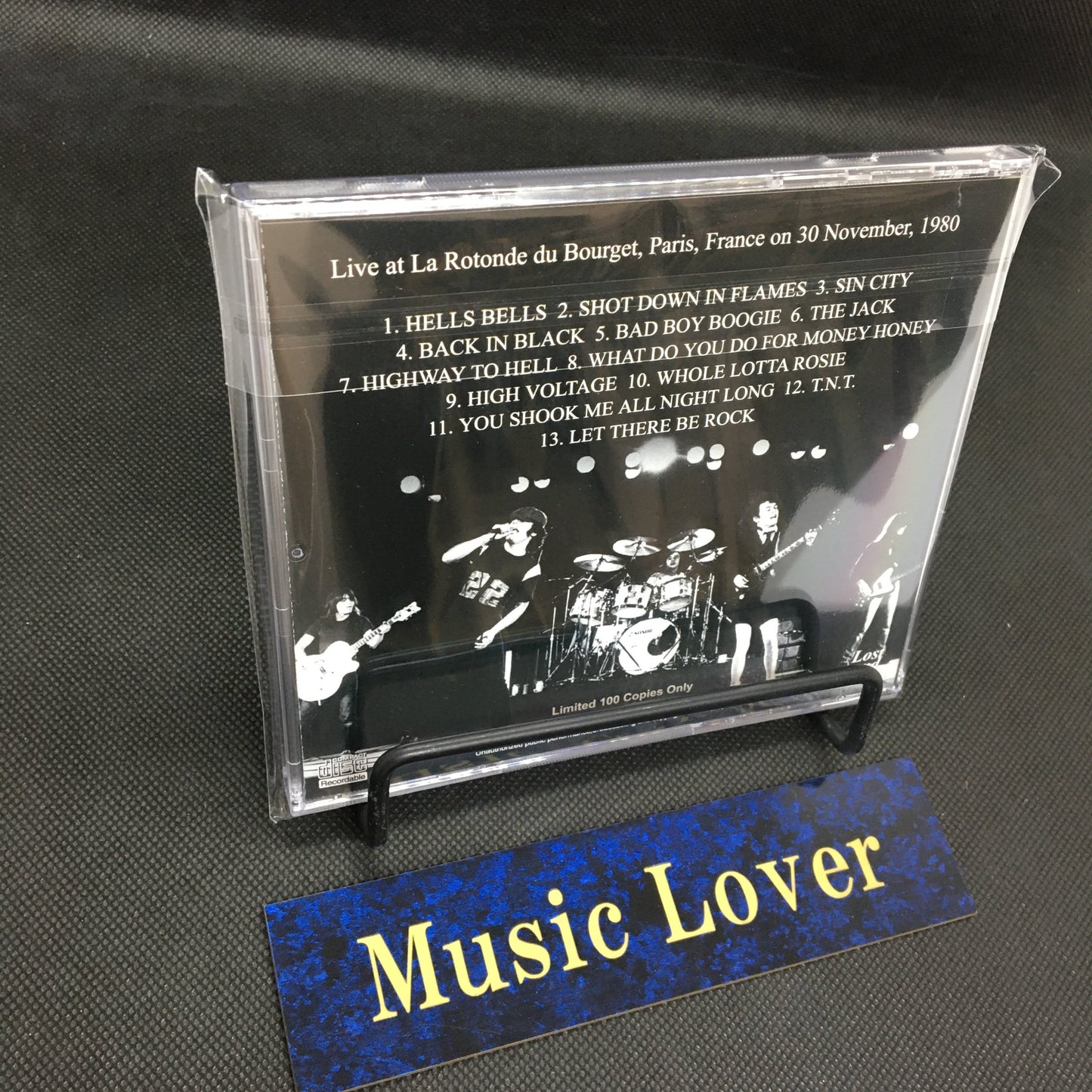 AC/DC / BACK IN PARIS (1CDR)