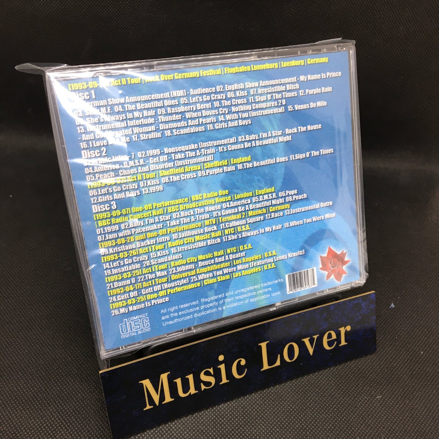 Prince and The New Power Generation / Act I & II Soundboard Collection (3CDR)