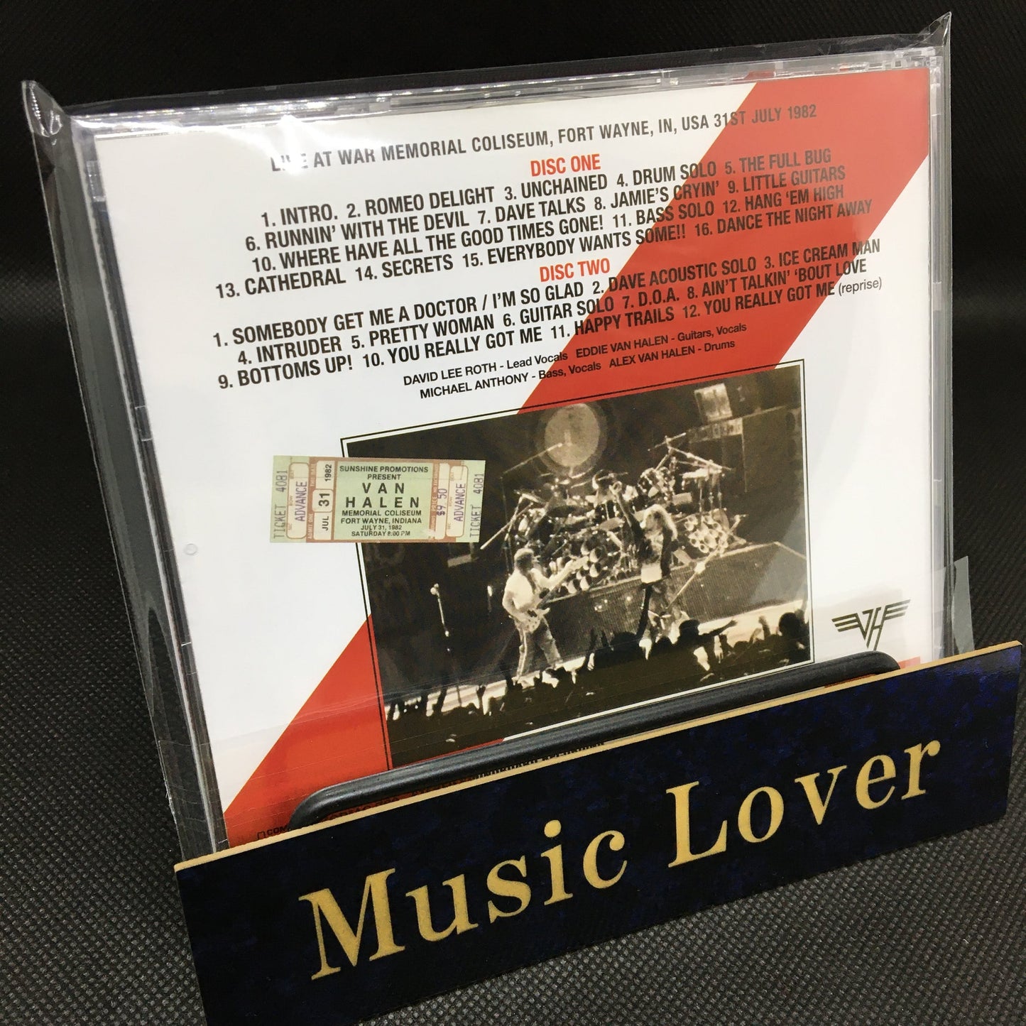 VAN HALEN / FORT WAYNE 1982 SOUNDBOARD (2CD)