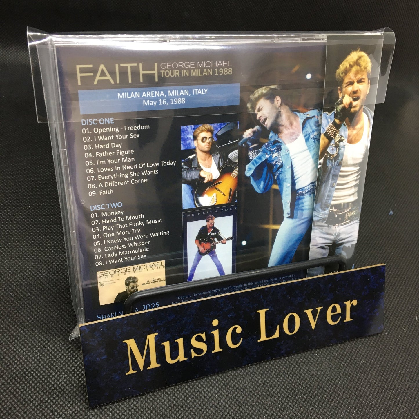 GEORGE MICHAEL / 1988 FAITH TOUR IN MILAN (2CD)
