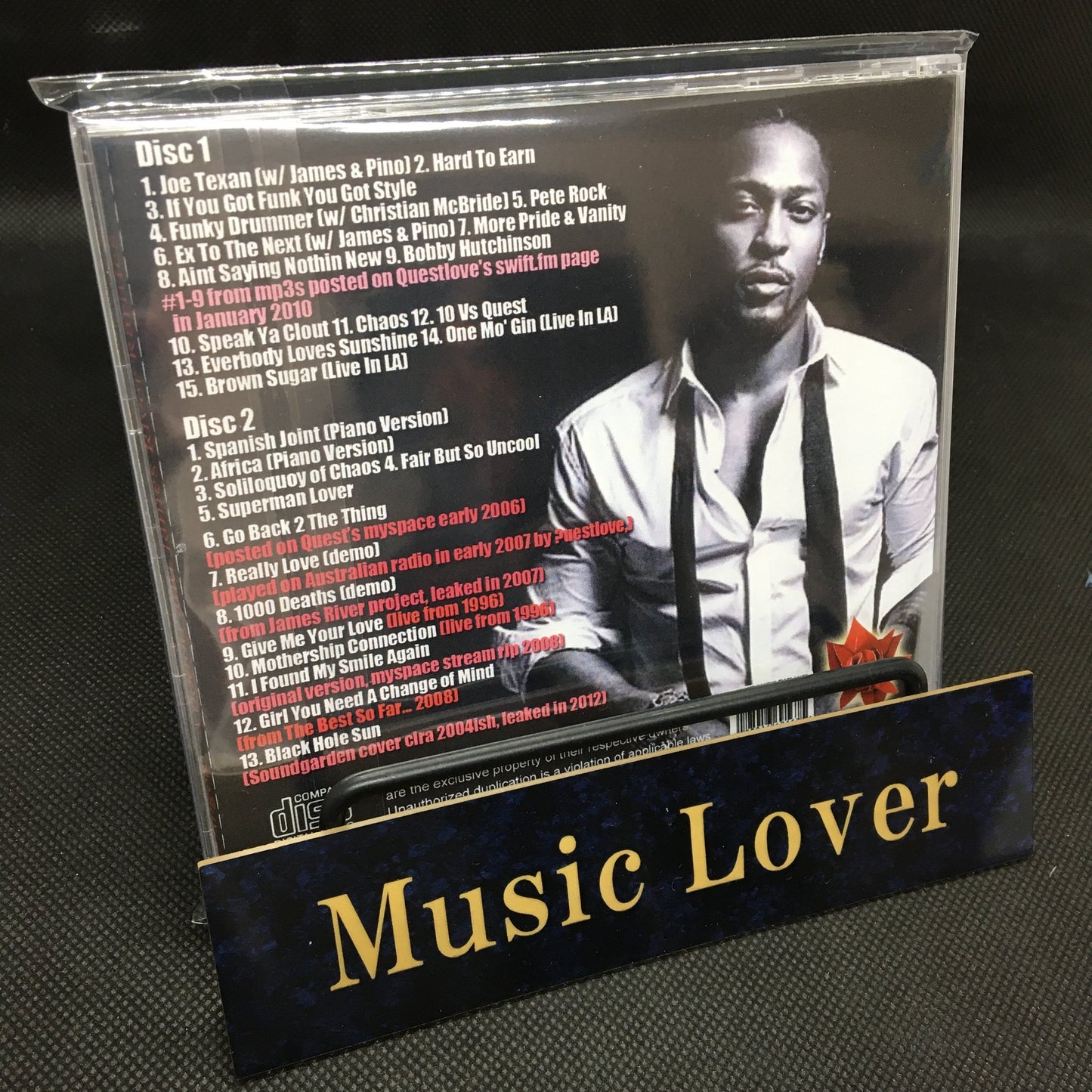 D'Angelo / Voodoo And James River Rarities (2CDR)