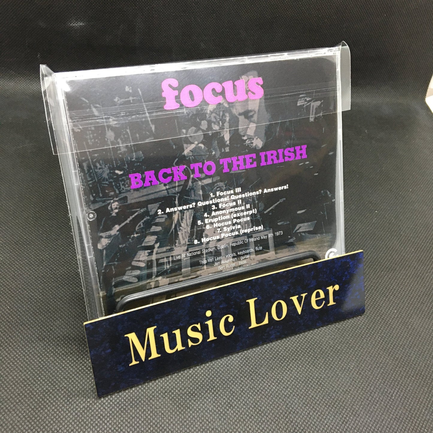 FOCUS / BACK TO THE IRSH (1CDR)