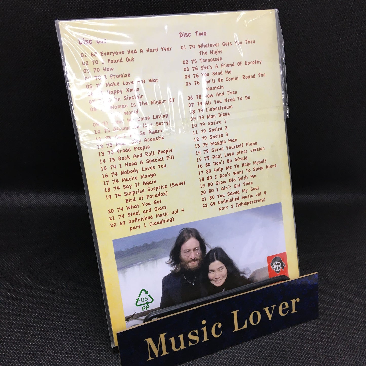 JOHN LENNON / UNFINISHED MUSIC FROM '68-'80 (2CD HMC-BOOKLET)