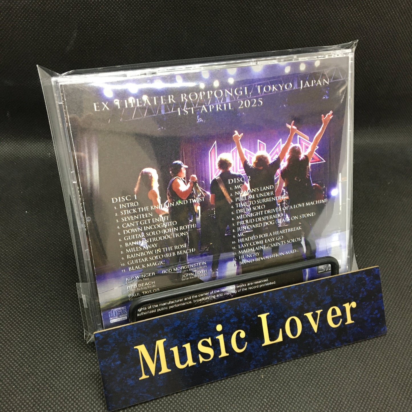 WINGER / TOKYO 2025 2ND NIGHT (2CDR)