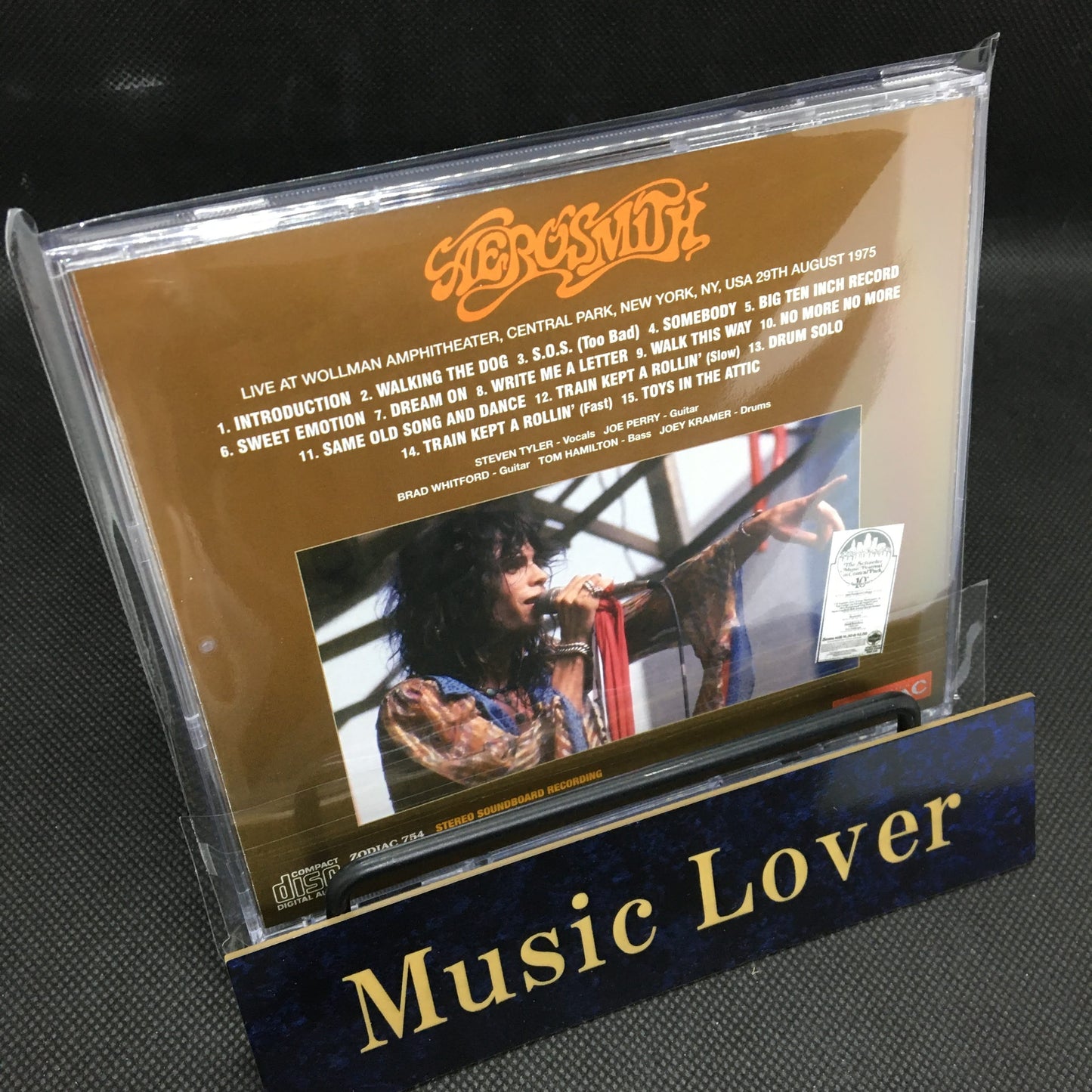 AEROSMITH / DEFINITIVE SCHAEFER MUSIC FESTIVAL 1975 SOUNDBOARD (1CD)