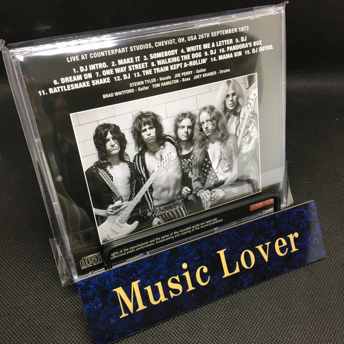 AEROSMITH / COUNTERPART STUDIOS 1973 SOUNDBOARD (1CD)