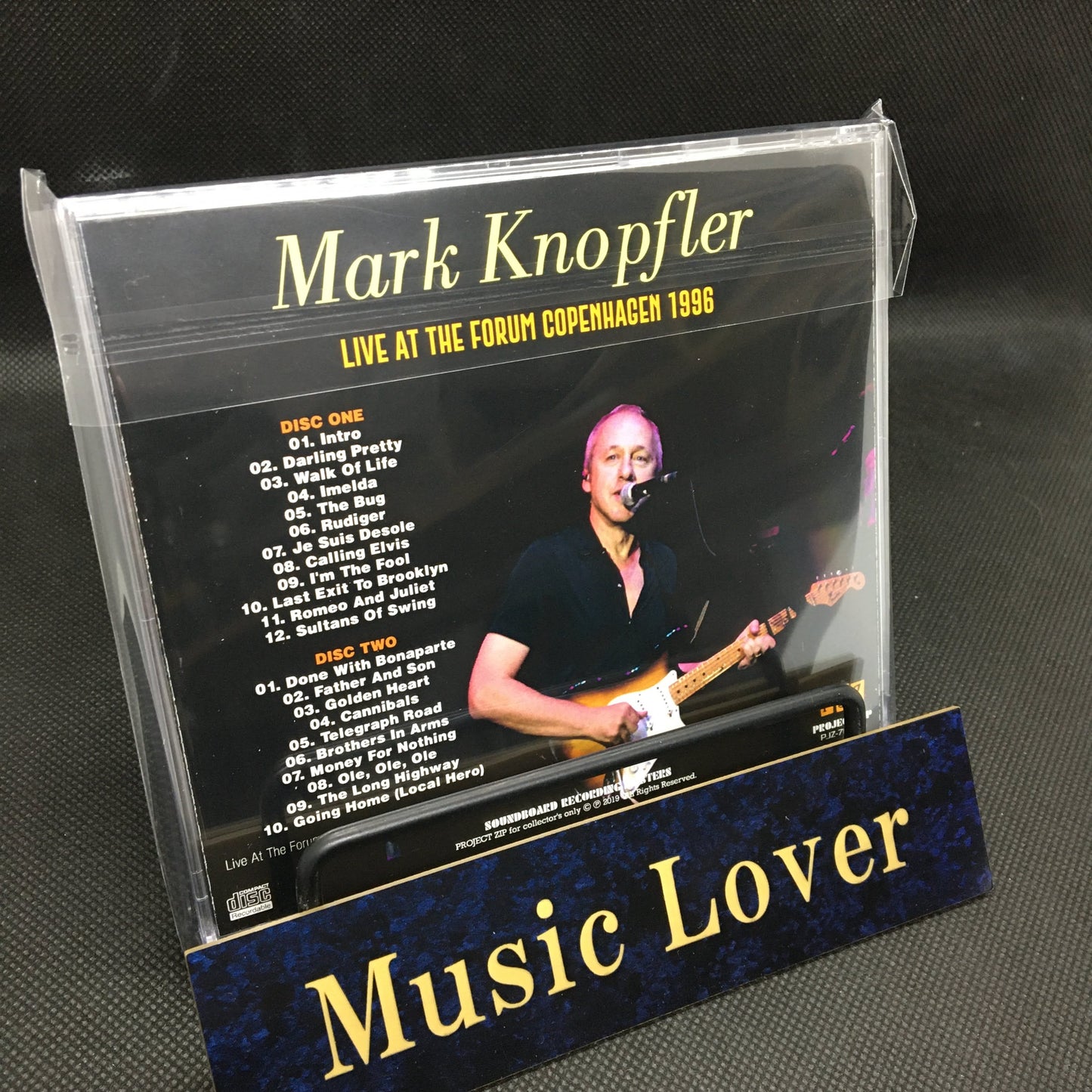 MARK KNOPFLER / LIVE AT THE FORUM COPENHAGEN 1996 Soundboard (2CDR)