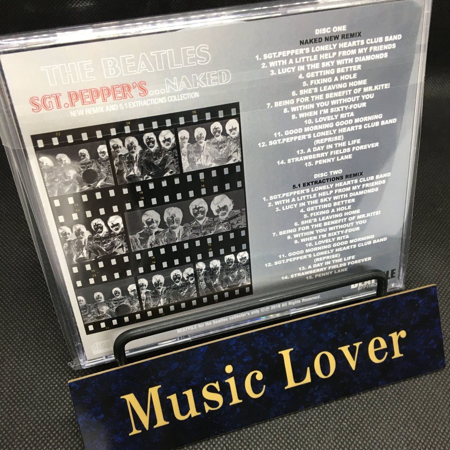 THE BEATLES / SGT.PEPPER'S... NAKED Soundobard (2CDR)