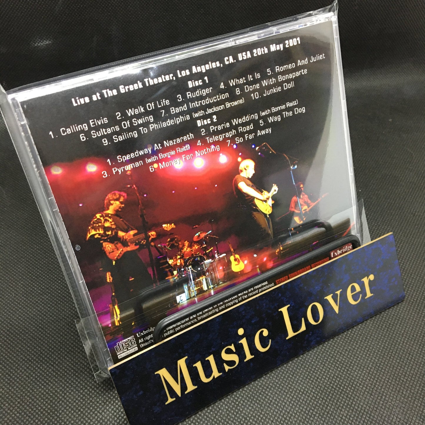 MARK KNOPFLER / WAG THE DOG LOS ANGELES 2001 (2CDR)