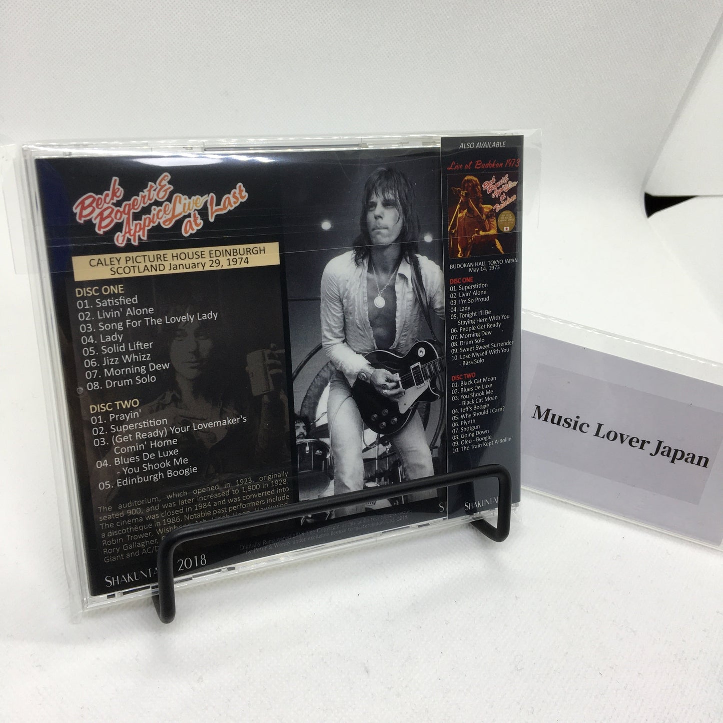 BECK BOGERT & APPICE / BBA / JEFF BECK / LIVE AT LAST 1974 �y2CD�z