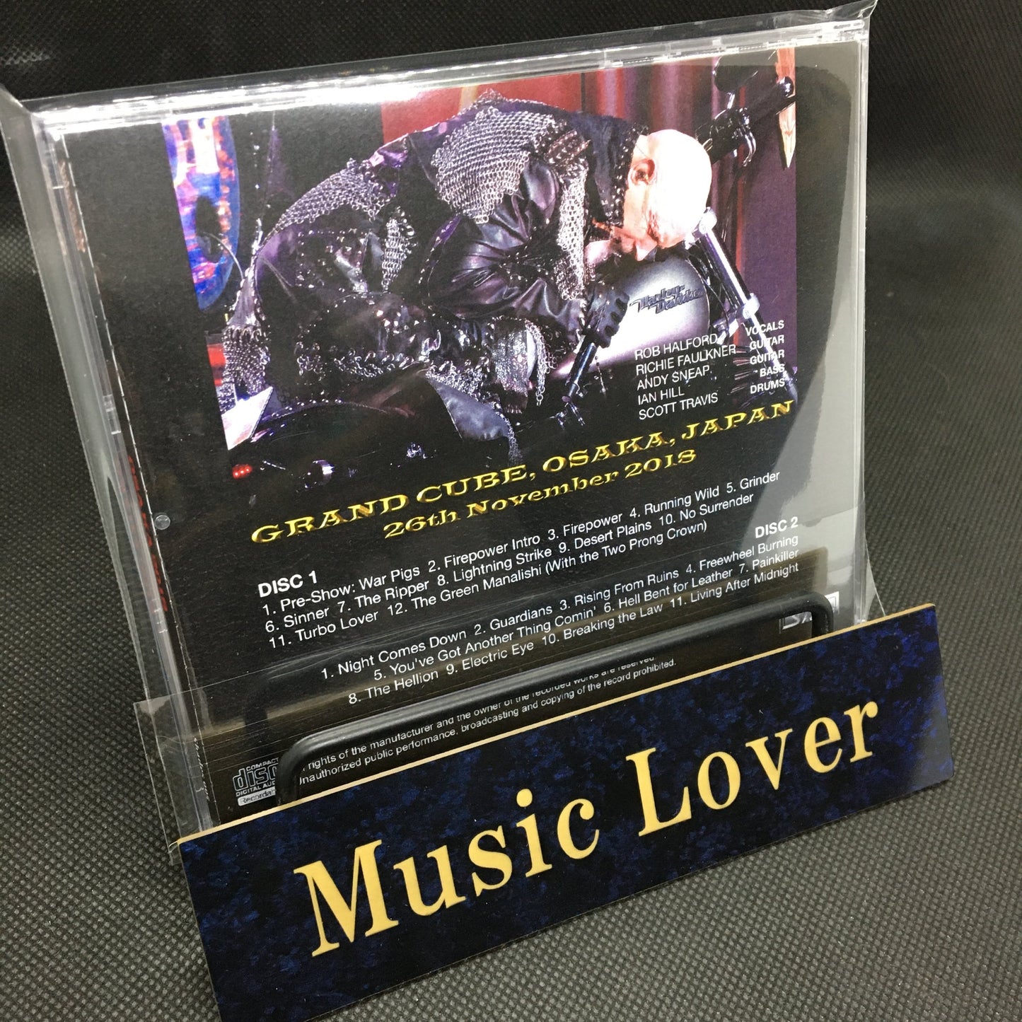 JUDAS PRIEST / OSAKA 2018 (2CDR)