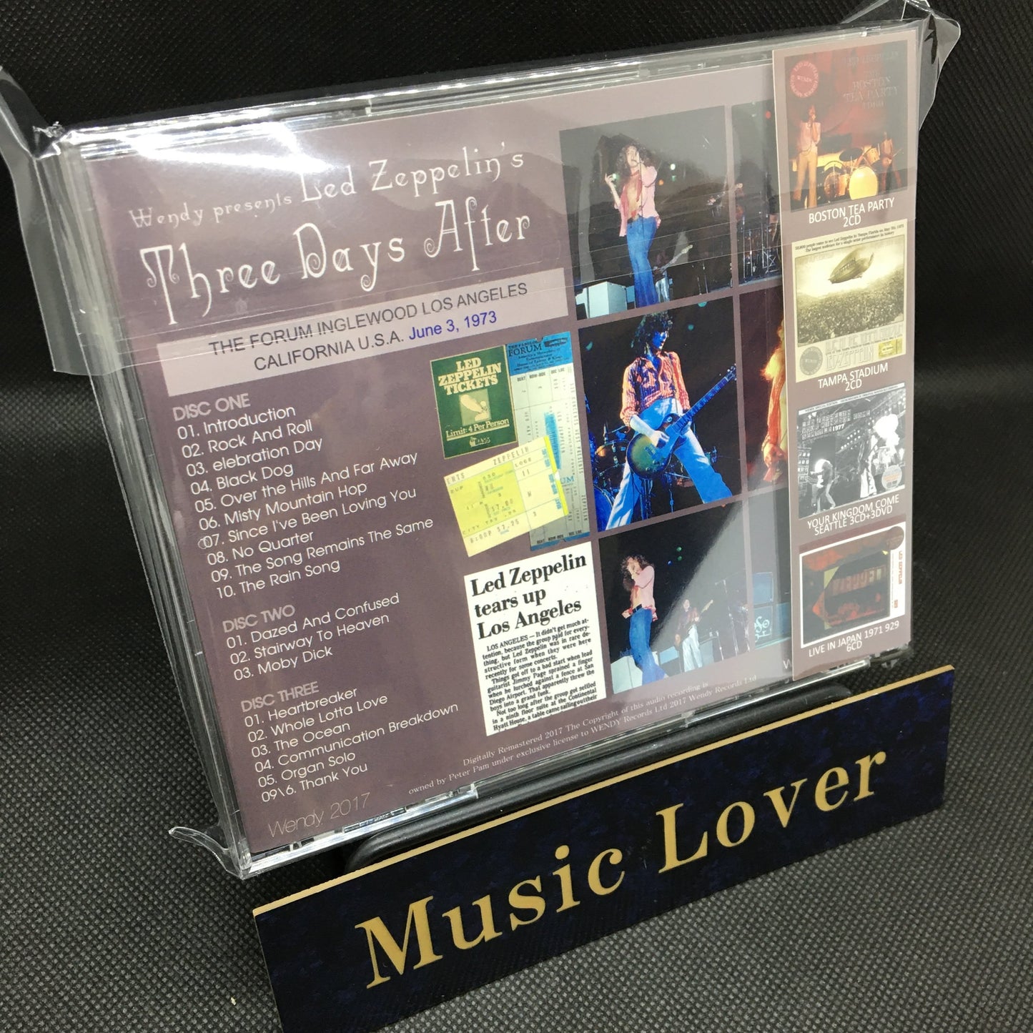 LED ZEPPELIN / THREE DAYS AFTER 【3CD】