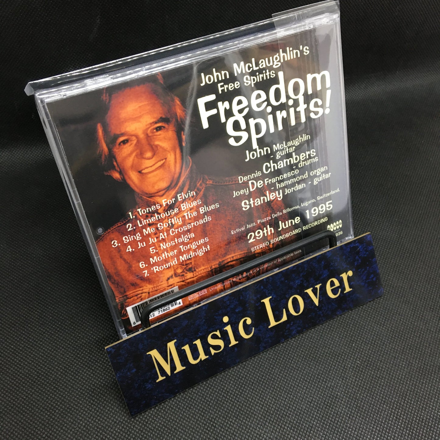 John McLaughlin’s Free Spirits / Freedom Spirits! STEREO SOUNDBOARD (1CDR)