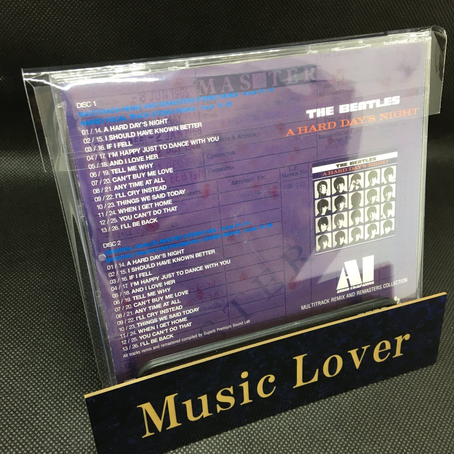 THE BEATLES / A HARD DAY'S NIGHT AI - AUDIO COMPANION MULTITRACK REMIX AND REMASTERS COLLECTION (2CD)