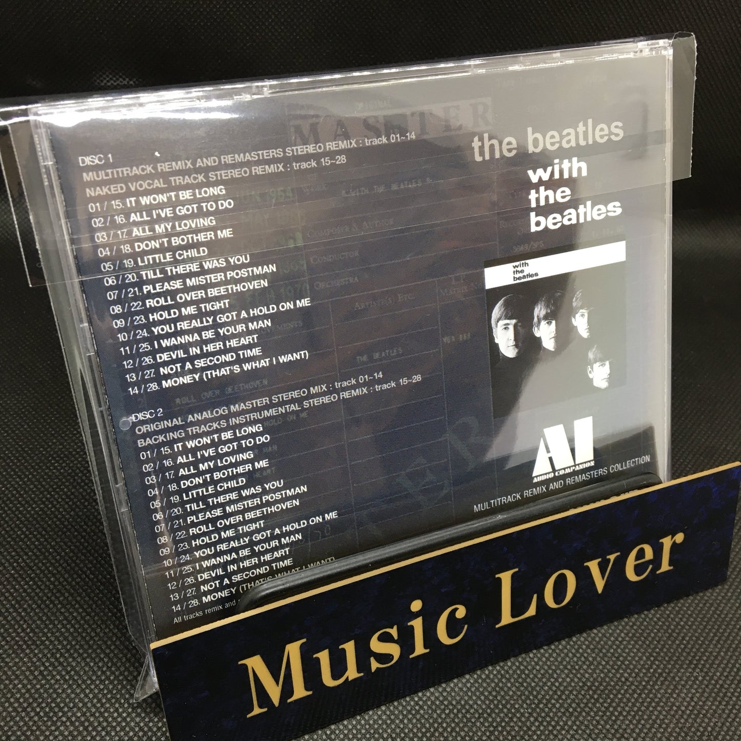 THE BEATLES / WITH THE BEATLES AI AUDIO COMPANION MULTITRACK REMIX AND REMASTERS COLLECTION(2CD)