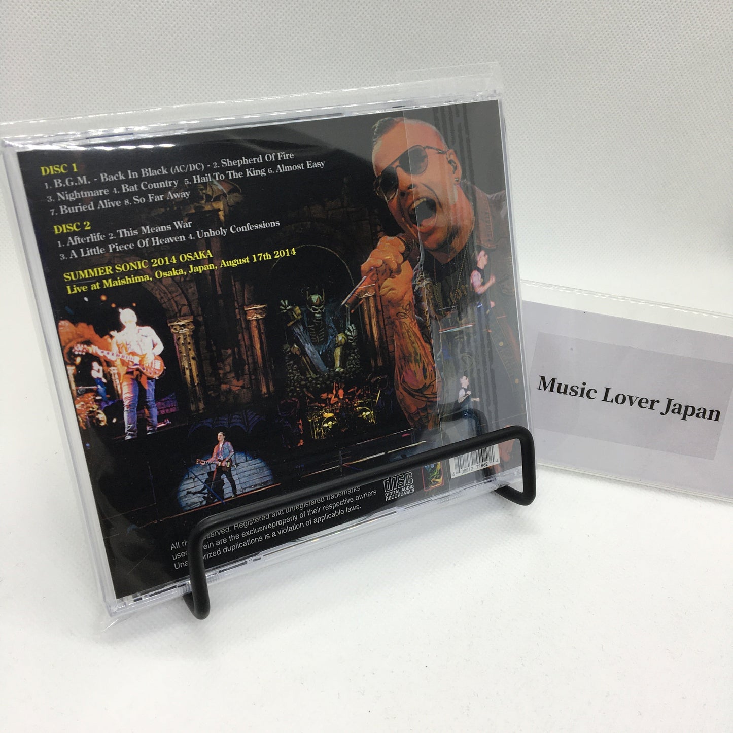 AVENGED SEVENFOLD / SUMMER SONIC 2014 OSAKA (2CDR)