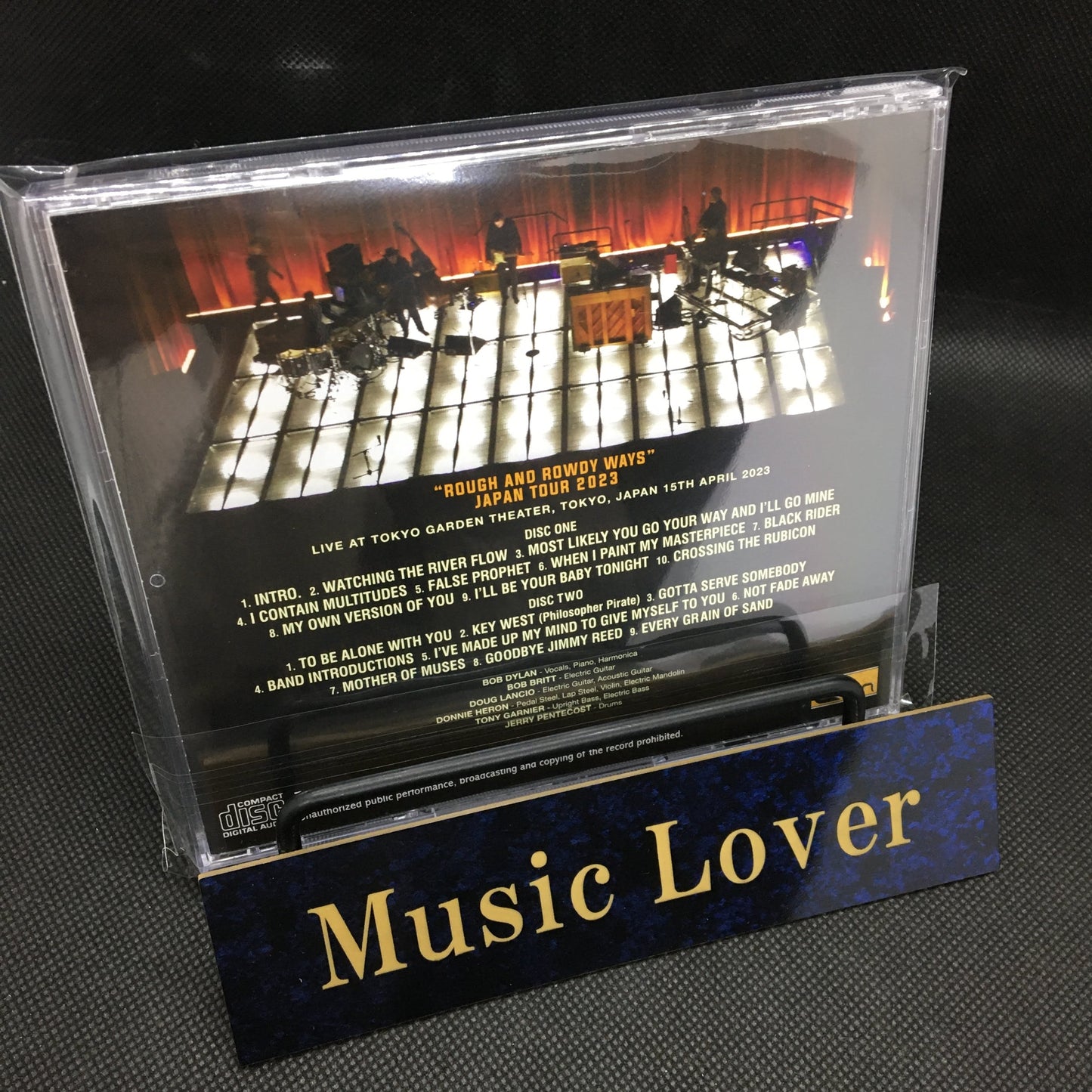 BOB DYLAN / TOKYO 2023 4TH NIGHT (2CD)