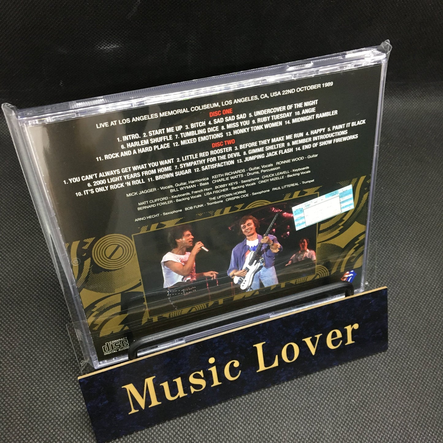 THE ROLLING STONES / LOS ANGELES 1989 FINAL NIGHT MIKE MILLARD MASTER TAPES (2CD)
