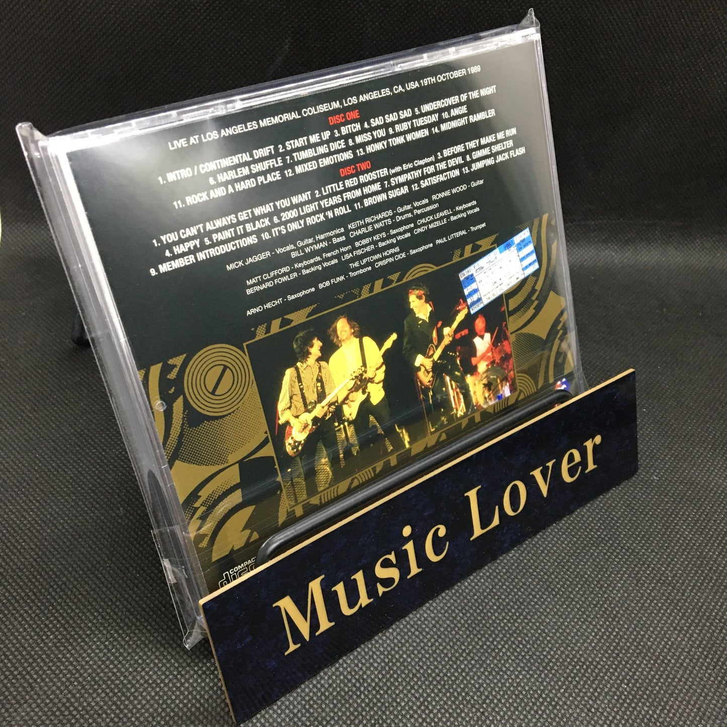 THE ROLLING STONES / LOS ANGELES 1989 2ND NIGHT MIKE MILLARD MASTER TAPES (2CD)