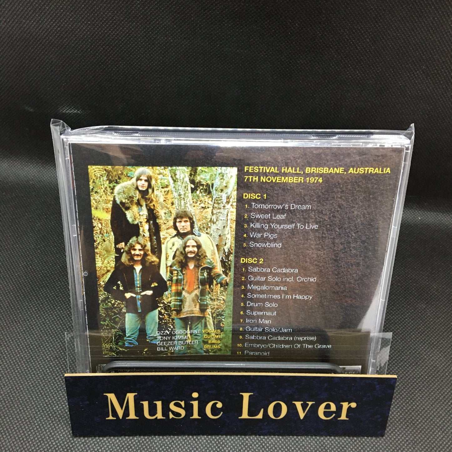BLACK SABBATH / BRISBANE 1974 (2CDR)
