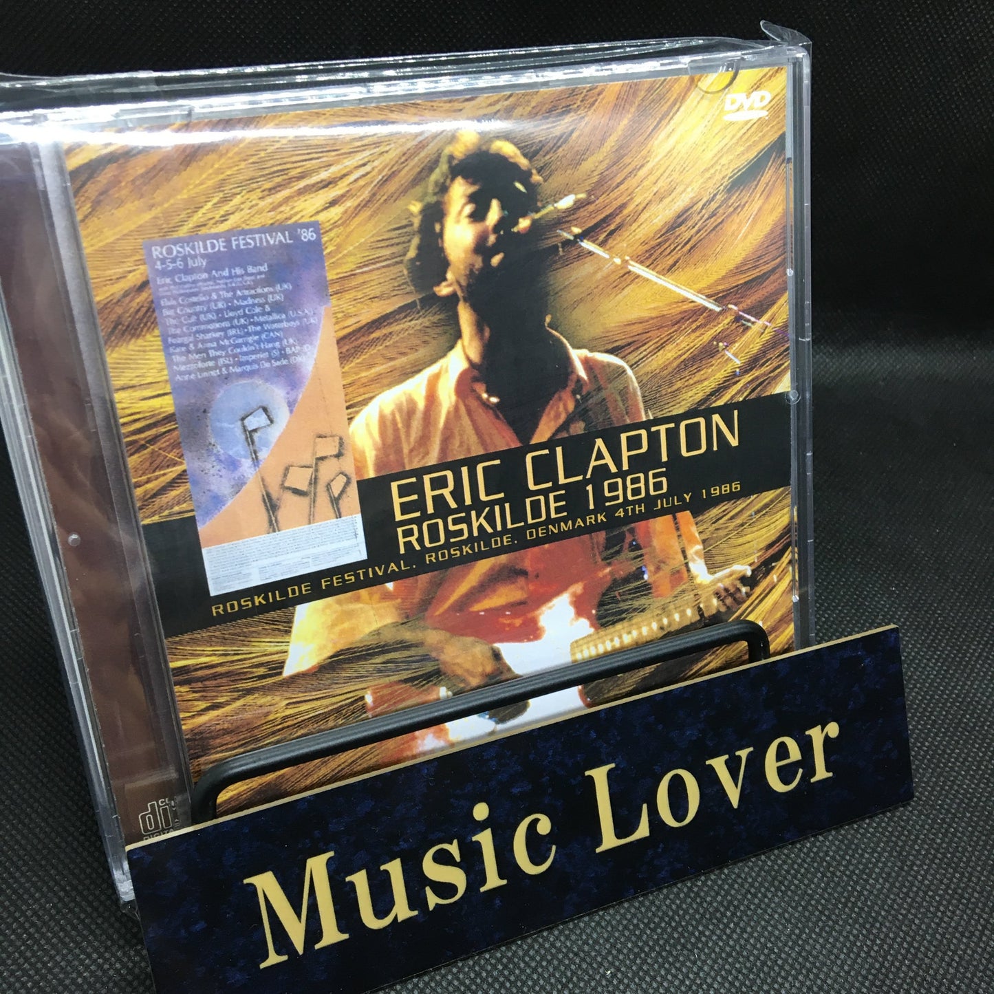 ERIC CLAPTON / ROSKILDE 1986 SOUNDBOARD (2CD+1DVD)