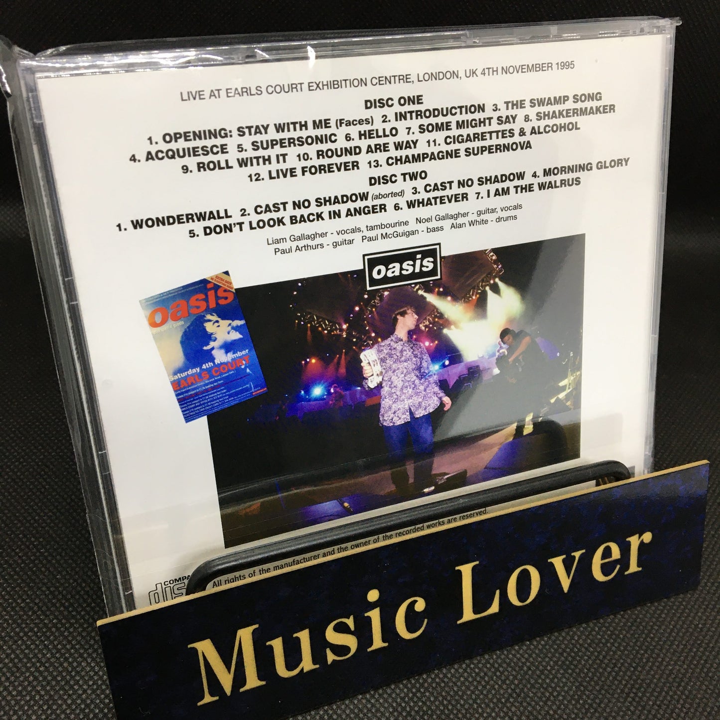 OASIS / EARLS COURT 1995 1ST NIGHT NEW DAT SOURCE REMASTERED EDITION (2CD)