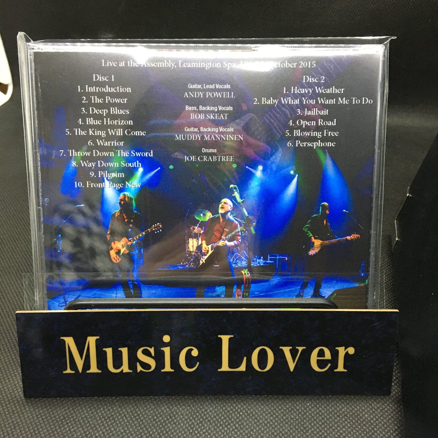 WISHBONE ASH / LEAMINGTON SPA 2015 STEREO SOUNDBOARD (2CDR)
