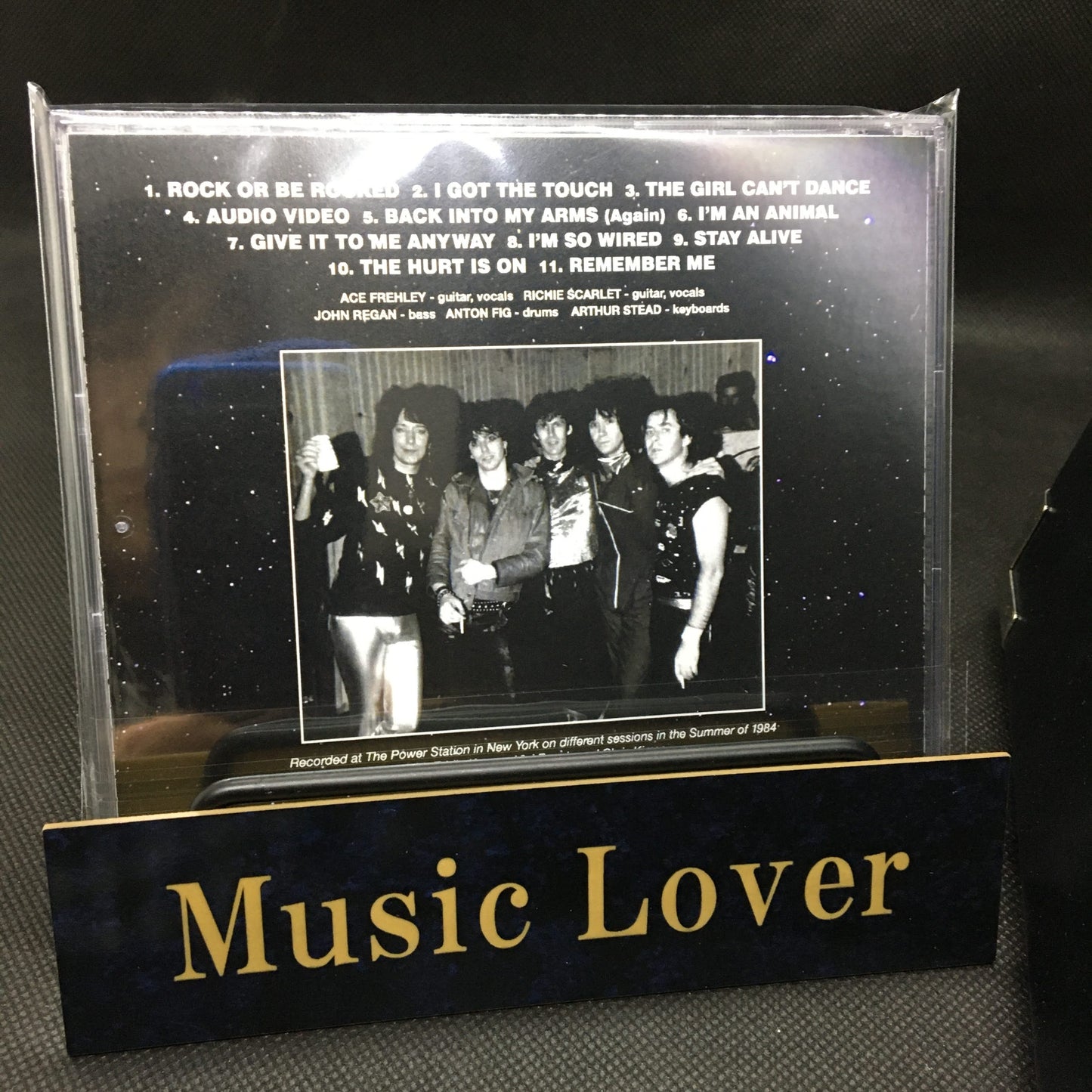 ACE FREHLEY / BRONZE RECORDS DEMOS 1984 STEREO SOUNDBOARD (1CDR)
