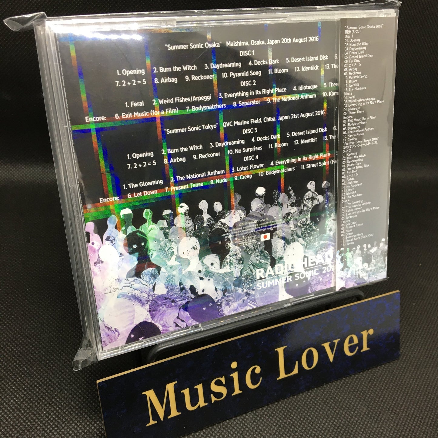 RADIOHEAD / Summer Sonic 2016 Tokyo Osaka Japan Complete (4CD)