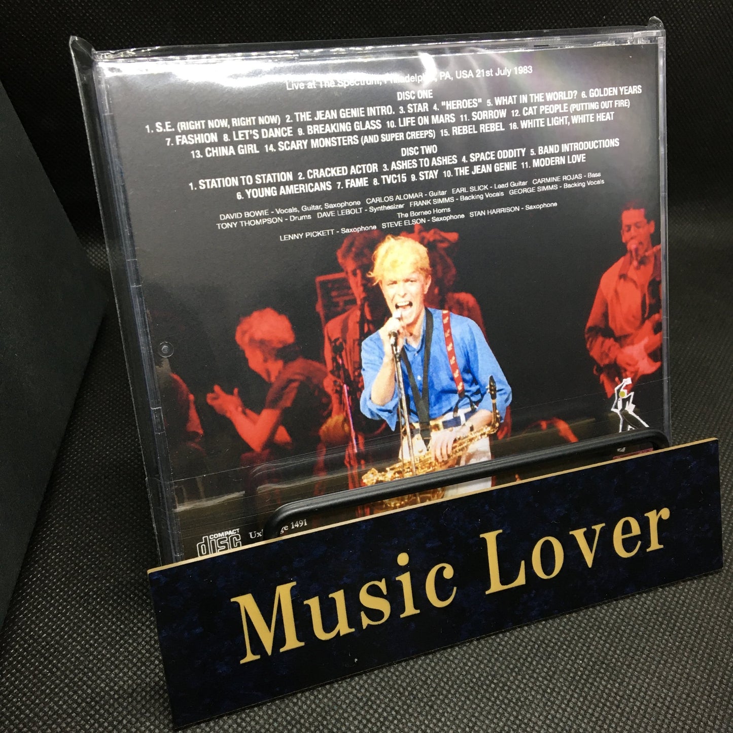 DAVID BOWIE / PHILADELPHIA 1983 FINAL NIGHT (2CDR)