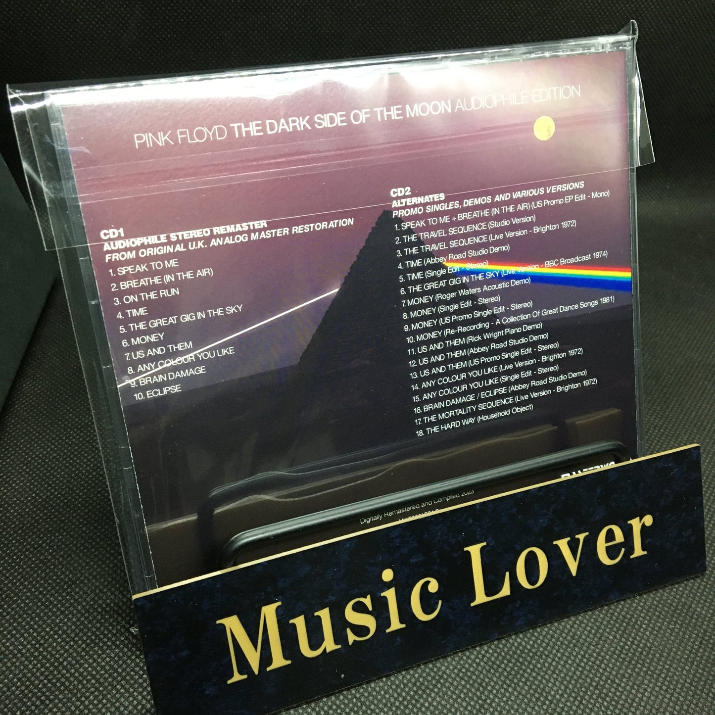 PINK FLOYD / THE DARK SIDE OF THE MOON AUDIOPHILE EDITION (2CD)