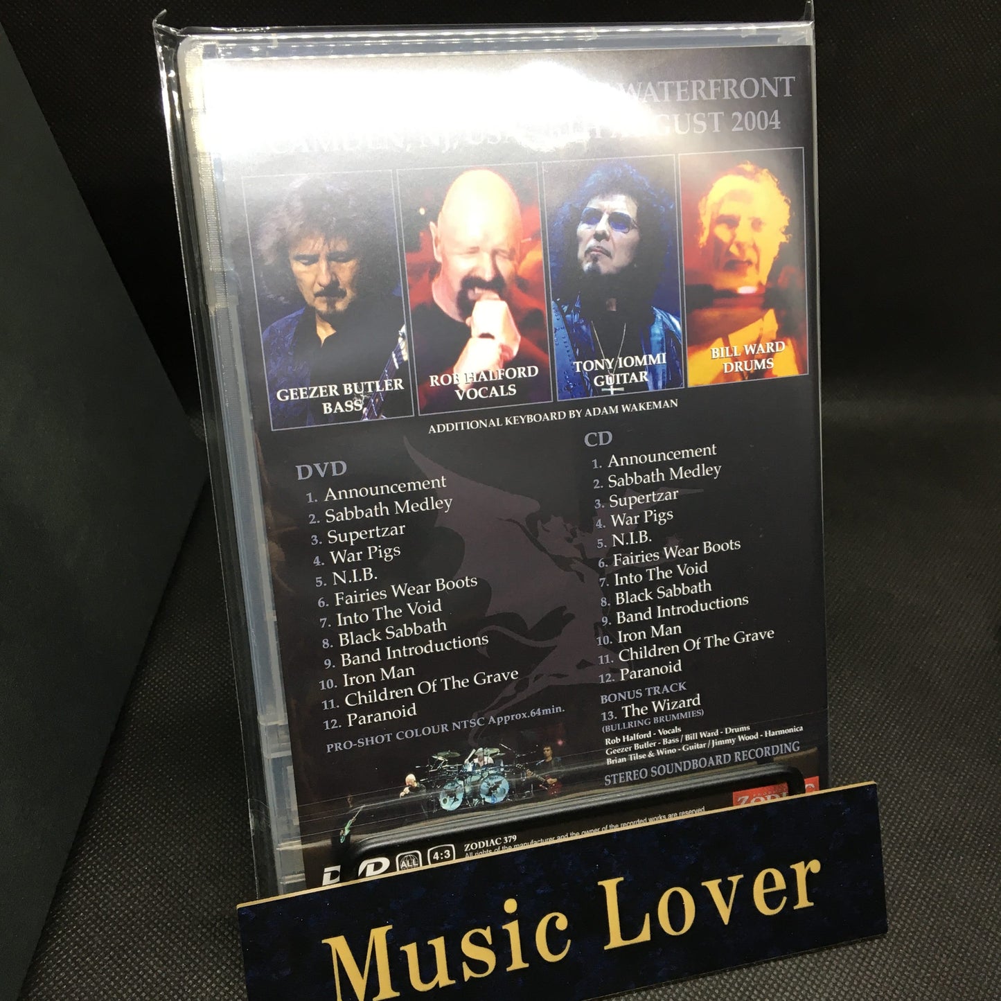 BLACK SABBATH with ROB HALFORD / DEFINITIVE CAMDEN 2004 (1DVD+1CD)