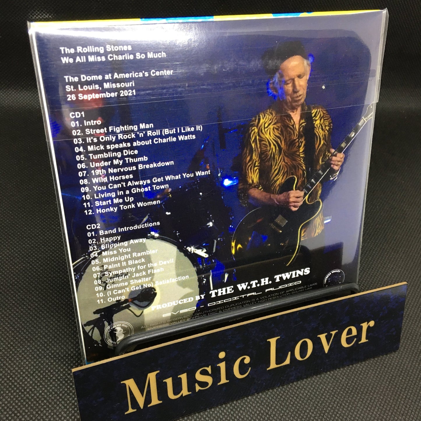 THE ROLLING STONES / WE ALL MISS CHARLIE SO MUCH (2CD) Empress Valley