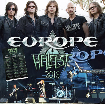 EUROPE / HELLFEST 2018 Soundboard PRO shot (1CDR+1DVDR)